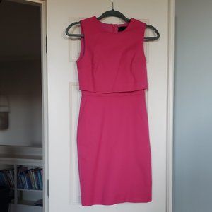 Hot pink J. Crew sheath